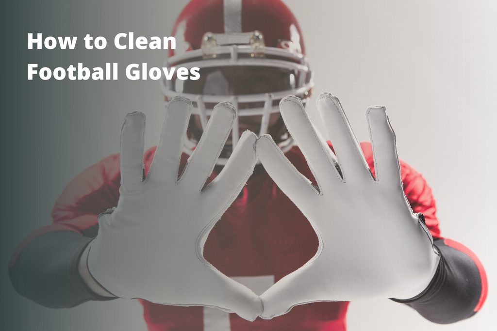 How do you online wash football gloves