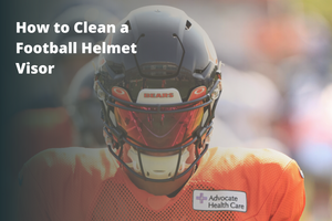 How to Clean a Football Visor