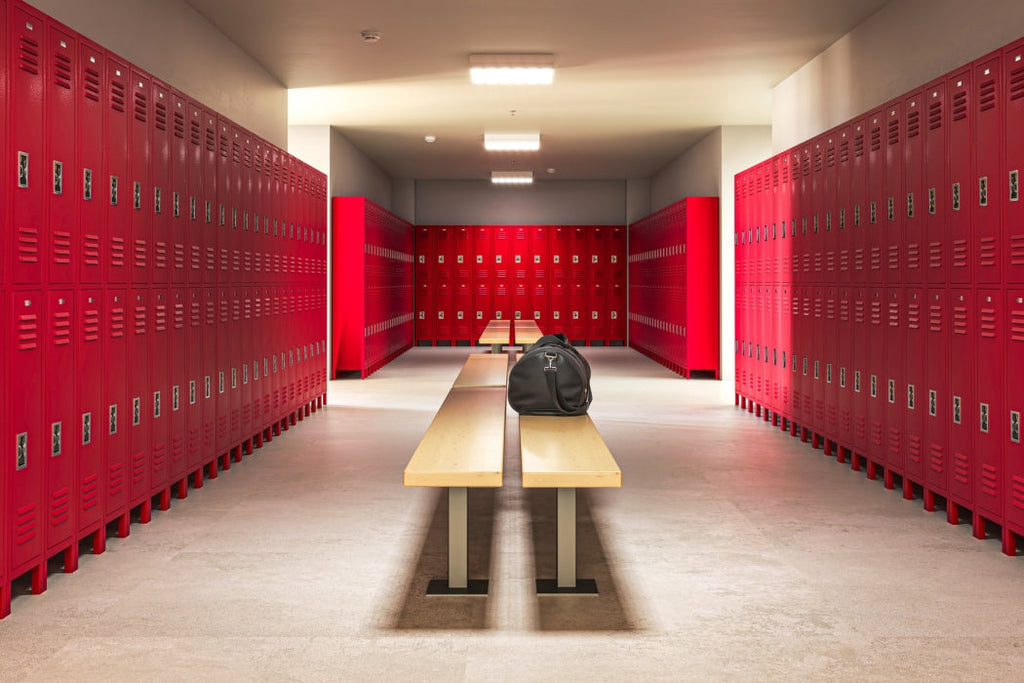 Top 10 Germ Hotspots in Football Locker Rooms