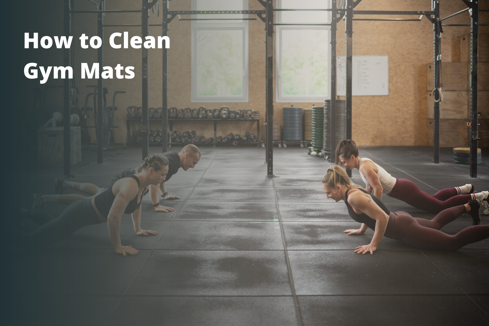 Cleaning best sale gym mats