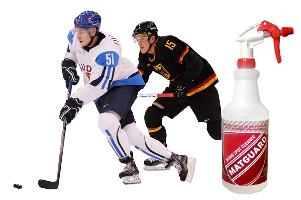 MATGUARD® Blood Spot Spray- Sports Equipment & Surfaces